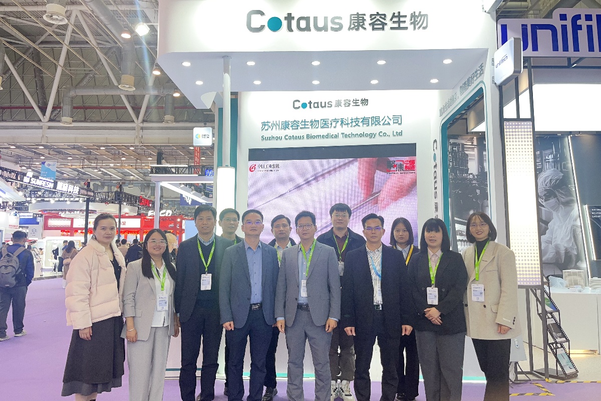 Kajian semula pameran - Cotaus di BIO CHINA 2024